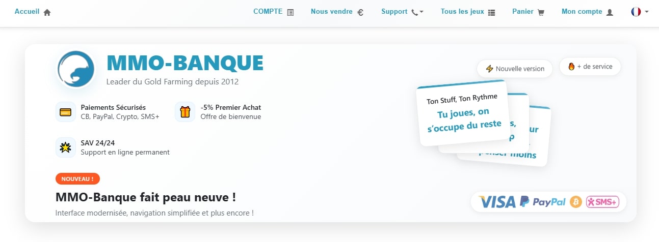 Interface MMO-Banque avec agent IA intégré